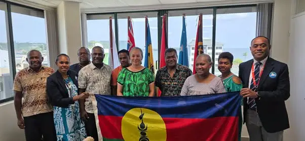 MSG Director General receive Courtesy Visit from Kanak and Socialist National Liberation Front (FLNKS)​