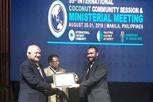 28 Aug 2019 - MSG Secretariat Awarded an Official Observer Role of the International Coconut Community