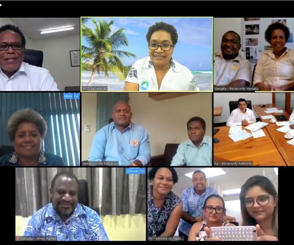 First online consultation between Fiji and Vanuatu